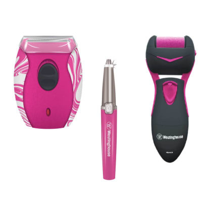 PACK CUIDADO Y BELLEZA MUJER/ RECORTADOR, REMOVEDOR Y DEPILADOR DE VELLO WH1127 + WH1123 + WH1118