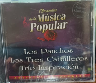 CD LOS PANCHOS 3 CABALLEROS Y T. INSPIRACION/ GRANDES DE LA MUSICA POPULAR VOL. 4 1CD