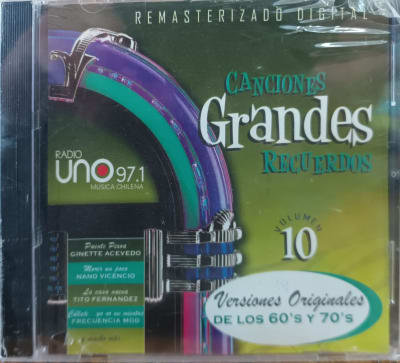 CD VARIOS ARTISTAS/ GRANDES RECUERDOS Y CANCIONES VOL.10 2CD