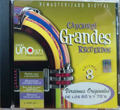 CD VARIOS ARTISTAS/ GRANDES RECUERDOS Y CANCIONES VOL.8 1CD