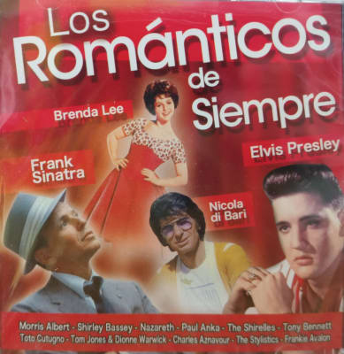 CD VARIOS ARTISTAS/  LOS ROMANTICOS DE SIEMPRE 1CD