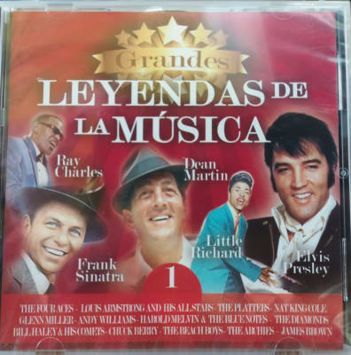 CD VARIOS ARTISTAS/ GRANDES LEYENDAS DE LA MUSICA 1CD