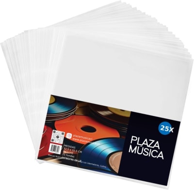 FUNDAS EXTERIORES PARA VINILOS (25 UNIDADES)