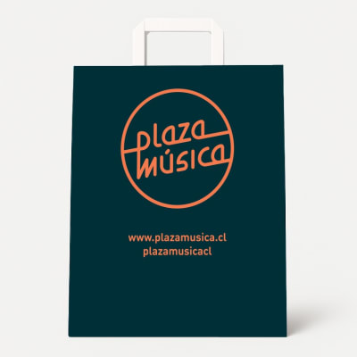 BOLSA PAPEL PLAZA MUSICA (CHICA)