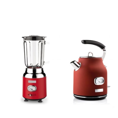 LICUADORA + HERVIDOR WH/ PACK RETRO WKBE221RD + WKWKH148RD1