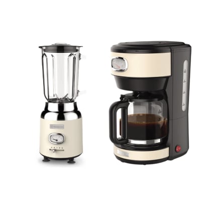 LICUADORA + CAFETERA WH/ PACK RETRO WKBE221WH + WKCMR621WH