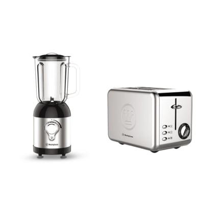 LICUADORA + TOSTADOR  WH/ PACK WKBE222SS + WKTTCB850SS1