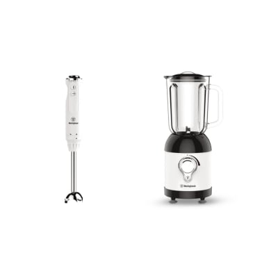 BATIDORA  + LICUADORA WH/ PACK WKHB271WH + WKBE222WH