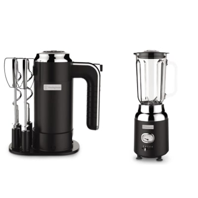 LICUADORA + BATIDORA M. WH/ PACK RETRO WKHM250BK + WKBE221BK WESTINHOUSE1
