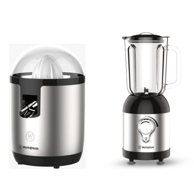 EXPRIMIDOR + LICUADORA WH/ PACK ELECTRO WKJM240SS + WKBE222SS1