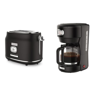 TOSTADOR + CAFETERA WH/ PACK RETRO WKTTB857BK + WKCMR621BK