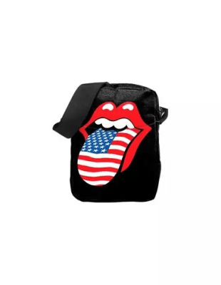 BOLSO PEQUEÑO ROLLING STONES - ROLLING STONES USA TONGUE (CROSS BODY BAG)