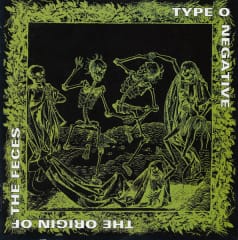 CD TYPE O NEGATIVE/ THE ORIGIN OF THE FECES 1CD 0