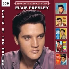 CD ELVIS PRESLEY/ ELVIS AT THE MOVIES TIMELESS CLASSIC ALBUMS BOX SET 5CD 0