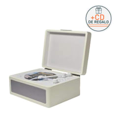 REPRODUCTOR DE CD PORTATIL TIPO TOCADISCO DS-CD01 1