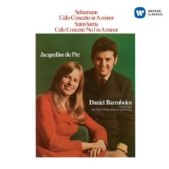 VINILO CLASICOS WARNER/ JACQUELINE DU PRÉ SCHUMANN & SAINT-SAËNS 1LP 0