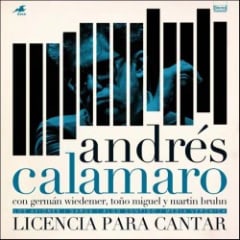 VINILO ANDRES CALAMARO/ LICENCIA PARA CANTAR 10