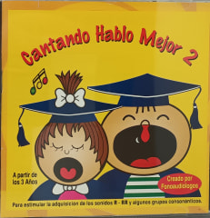 CD CANTANDO APRENDO A HABLAR/ CANTANDO HABLO MEJOR VOLUMEN 2 1CD 0