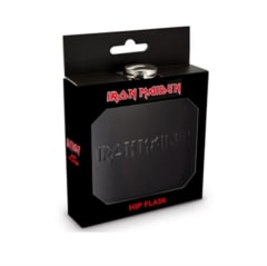 LICORERA DE BOLSILLO IRON MAIDEN - IRON MAIDEN LOGO HIP FLASK 1