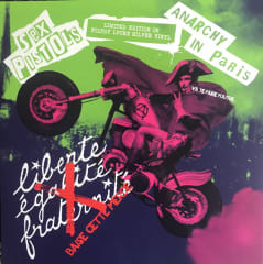 VINILO SEX PISTOLS/ ANARCHY IN PARIS (Silver Vinyl) 1LP 0