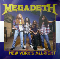 VINILO MEGADETH/ NEW YORK´S ALLRIGHT 1LP 0