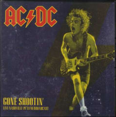 VINILO AC/DC/ GONE SHOOTING': LIVE NASHVILLE 1978 FM  0
