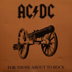 VINILO AC/DC/ FOR THOSE ABOUT TO ROCK (180G VINYL) 1LP 0
