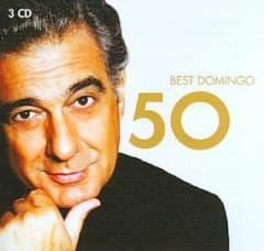 CD CLASICOS WARNER/ 50 BEST PLACIDO DOMINGO 3CD 0
