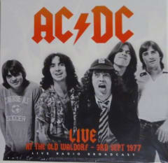 VINILO AC/DC/ BEST OF LIVE AT THE WALDORF. SAN FRANCISCO September 3. 1977 1LP 0