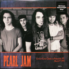 VINILO PEARL JAM/ LIVE AT CIVIC CENTER IN PENSACOLA FL MARCH 9th 1994 (YELLOW VINYL) 2LP 0