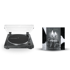 TORNAMESA AUDIO TECHNICA/ AT-LP60XBT-BK + LP DE REGALO 1