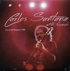 VINILO SANTANA/ JOHN LEE HOOKER / PHAROAH SANDERS / LIVE AT THE BAMMIES. 1989 KFOG FM 1LP 1