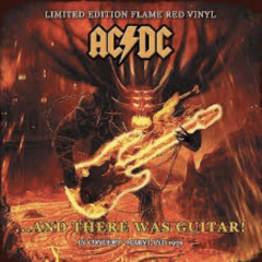 VINILO AC/DC/ AND THERE WAS GUITAR! IN CONCERT MARYLAND 1979 RED VINYL 1LP 0