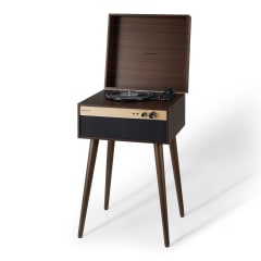 TORNAMESA CROSLEY/ JASPER RECORD PLAYER BT WALNUT 0