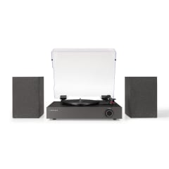 TORNAMESA CROSLEY/ ZANE RECORD PLAYER BT BLACK 0