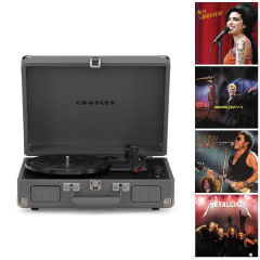 TORNAMESA CROSLEY/ CRUISER DELUXE BT SLATE + 4LP EXCLUSIVOS 0