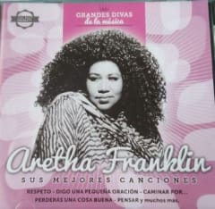 CD ARETHA FRANKLIN/ GRANDES DIVAS DE LA MUSICA 1CD 0