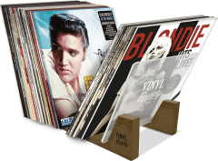 EXHIBIDOR DE MADERA PARA VINILOS 50 LPS 1