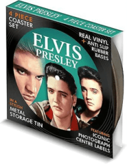 POSAVASOS ELVIS PRESLEY UNOFFICIAL SET DE 4 COASTERS 0