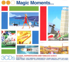 CD VARIOS ARTISTAS/ MAGIC MOMENTS 75 COOL SOPHISTICATED AND TIMELESS SONGS 3CD 0