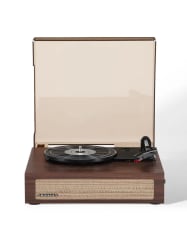 TORNAMESA CROSLEY/ SCOUT RECORD PLAYER  WALNUT 0