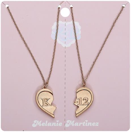 COLLAR MELANIE MARTINE/ K12 BFF HEART1