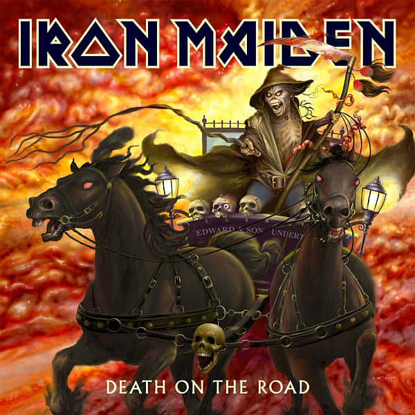 CD IRON MAIDEN / DEATH ON THE ROAD 2CD1