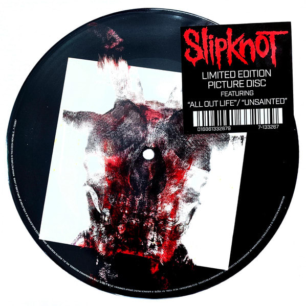 VINILO SLIPKNOT/ ALL OUT LIFE - UNSAINTED 1LP2