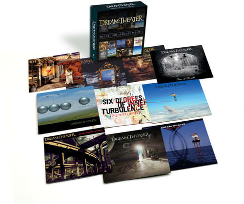 CD DREAM THEATER/ THE STUDIO ALBUMS 1992-2011 10CD2