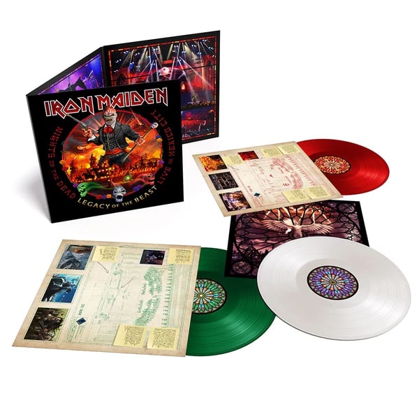 VINILO IRON MAIDEN/ NIGHTS OF THE DEAD LEGACY Lmtd edt. 3LP3