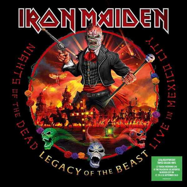 VINILO IRON MAIDEN/ NIGHTS OF THE DEAD LEGACY Lmtd edt. 3LP1