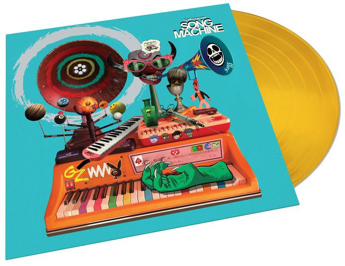 VINILO GORILLAZ/ SONG MACHINE, SEASON ONE: STRANGE TIMEZ (YELLOW TRANSPARENT) 1LP1
