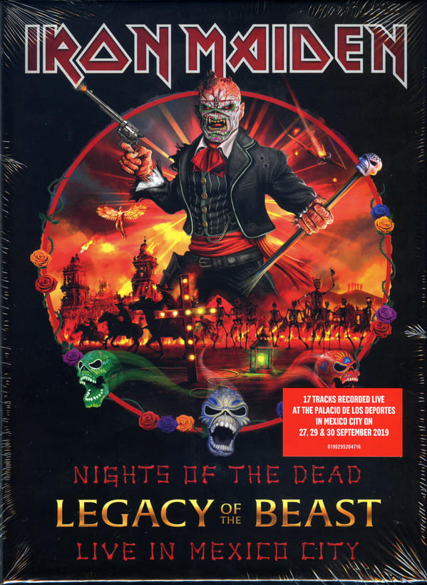 CD IRON MAIDEN/ NIGHTS OF THE DEAD LEGACY OF (DELUXE EDITION) BOX SET 2CD2