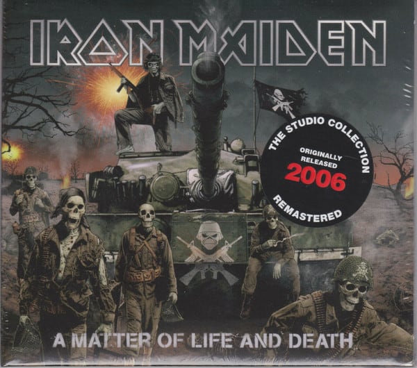 CD IRON MAIDEN/ A MATTER OF LIFE AND DEATH (DIGIPACK) 1CD1